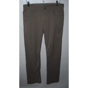 Prana Brion 5‑Pocket Chino Pants Men's 31 Beige Stretch Hiking – Used